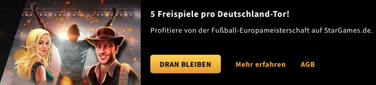 StarGames EM Bonus für Bestandskunden