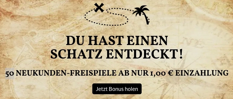 Jackpotpiraten 1 Euro 50 Freispiele